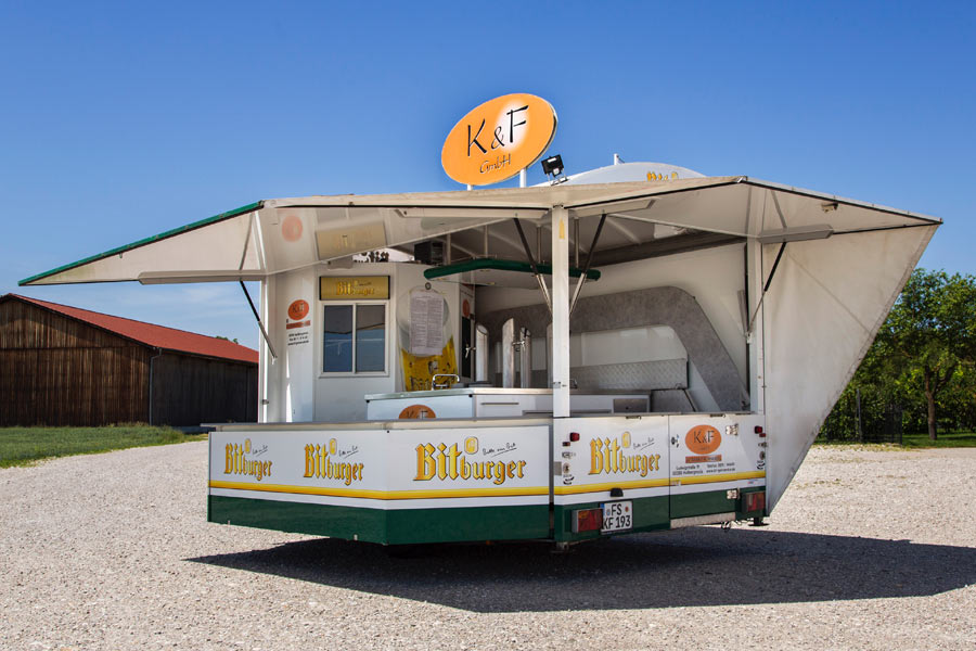 Bitburger Schankwagen Bitburger Schankwagen